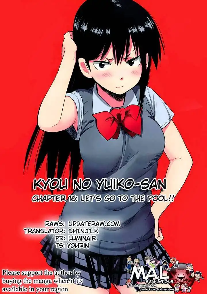 Kyou no Yuiko-san Chapter 16 1